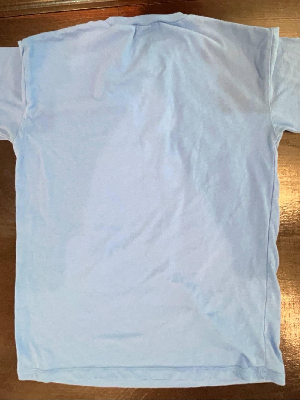 Grayson Threads Blue Tee with Cream Lettering - Picture 3 of 4